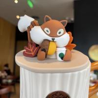 ราคา 9สไตล์ Starbucks ถ้วยพร้อมฝาปิดใบเมเปิลที่สร้างสรรค์น่ารักหมูจิ้งจอกเกรดอาหารแบบสากลถ้วยซิลิโคนแก้วน้ำแบบสร้างสรรค์แก้วกาแฟกันฝุ่น (20007312616)