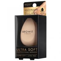 ราคา ถูก แท้ ส่งฟรี ฟองน้ำแต่งหน้า น้องฉัตร Browit Ultra Soft Professional Blender ฟองน้ำรูปไข่ ฟองน้ำเกลี่ยรองพื้น เนื้อนุ่ม (15065890588)