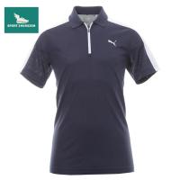 ราคา PUMA GOLF TZ ZIP NECK POLO SHIRT 577916 01 (20759452190)