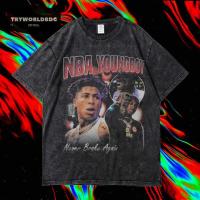 ราคา เสื้อยืดพิมพ์ลายแฟชั่น เสื้อยืด โอเวอร์ไซซ์ โอเวอร์ไซซ์ ลาย NBA YOUNGBOY NBA NEVER BROKE AGAIN VINTAGE RAP พิมพ์พรีเมี่ยม (21051681540)