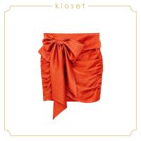 ราคา Kloset Bow Mini Skirt SS20 S001 กระโปรงแฟชั่น กระโปรงสั้น กระโปรงแต่งดีเทลโบว์ เสื้อผ้าแฟชั่น (9379471821)