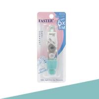 ราคา เทปลบคำผิดฟาสเตอร์ Faster ขนาด 4 2 มม มี 7 สี รุ่น C648 และ C658 เทปลบคำผิดโปรไลน์ พลัส เปลี่ยนไส้ได้ Faster corecttion tape เทปลบ faster เทปลบฟาสเตอร์ (8085274956)