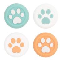 ราคา GeekShare Cat Paw Playstation 4 Controller Thumb Gripชุดคลุมทัมป์สติ๊กเข้ากันได้กับ Switch Pro Controller (10019268827)