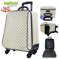 ราคา 4 Wheels ระบบ 4 ล้อ หมุนรอบ 360 องศา Bagsmarket Luggage กระเป๋าเดินทาง 16 18 SUN POLO กระเป๋าเดินทางล้อลาก กระเป๋าลากเข็นได้ (13282614121)