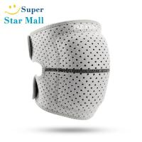 ราคา Supermall สนับเข่ากีฬาอุปกรณ์กีฬาสายรัดเล่นฟิตเนสสนับเข่าหนาระบายอากาศสำหรับวิ่งขี่ (17426064113)