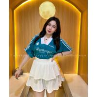 ราคา Birthday Shop เสื้อกีฬาโอเวอร์ไซส์แขนสั้น แขนยาว เนื้อผ้ากีฬา เสื้อทรงสปอร์ตงานตามหา (21317970120)