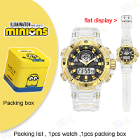 ราคา 50 มม แท้ 100 MINIONS นาฬิกาข้อมือเด็กนาฬิกากันน้ำนาฬิกาดิจิตอลสำหรับเด็กผู้หญิงนาฬิกาเด็กนาฬิกาข้อมือแฟชั่นใสเรืองแสงกันรอยขีดข่วนนาฬิกาสำหรับผู้ชายวันเกิดของขวัญ 8087 (19760038941)