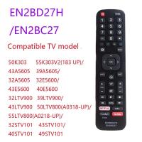 ราคา Dévant Hisense smart tv remote control Original EN2BC27 EN2BC27D For Hisense LCD TV Remote Control Fernbedienung 50K303 55K303V2 43A5605 39A5605 32A5605 32E5600 43E5600 40E5600 32LTV900 39LTV900 43LTV