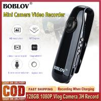 ราคา BOBLOV 007 HD1080P กล้องจิ๋วถ่ายวิดีโอกล้องติดร่างกายตำรวจเครื่องบันทึกเสียงกล้องถ่ายวีดีโอกล้องถ่ายวิดีโอกล้องติดรถยนต์กล้องตรวจจับการเคลื่อนไหวสำหรับถ่าย Vlogging สัมภาษณ์ (852392687)