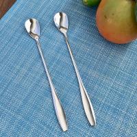 ราคา ส่งไวจากไทย ช้อนสแตนเลสยาว ช้อนโซดา ช้อนคนเหล้า ช้อนคนโซดา ช้อนสเตนเลส 2ชิ้น ชุด ยาว 20ซม Twin Fish 73 15 (4521588345)