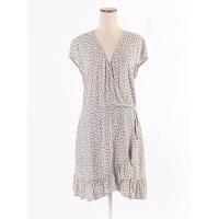 ราคา jaspal เดรสแขนสั้น ผ้าพิมพ์ลายดอกไม้ ซิปหลัง ป้ายแบรนดฺ์ระบุไซส์ M Preloved (20674964611)