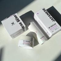 ราคา ราคาต่อเซต 2 ชิ้น เซตอิงล็อตวิงค์ไวท์ JAPANESE ดับเบิ้ลยู เซรั่ม W SERUM ดับเบิ้ลยู ครีม W CREAM BY WINK WHITE (20984510188)