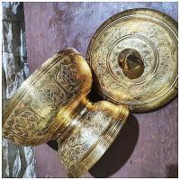 ราคา ขันโถฝาจุกพิมพ์เก่า 8 นิ้ว ตอกลายกลีบบัวโบราณ เอกลักษณ์เฉพาะเรา Premium (19629491936)