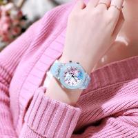ราคา นาฬิกาเด็กผู้หญิงลาย Hello Kittyซิลิโคนเรืองแสง Jam Tangan Anak Perempuan น่ารัก LED การ์ตูนนาฬิกาน่ารัก (19966141237)