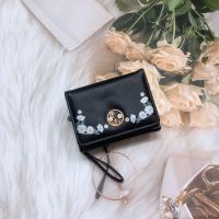 ราคา H3565 กระเป๋าสตางค์ผู้หญิง กระเป๋าสตางค์กระเป๋าสตางค์ผู้หญิงใบสั้น 3 พับ (21092547792)