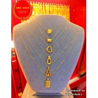 ราคา จี้ทองเเท้ 99 99 สร้อยคอทองเเท้ 75 สามารถเลือกจี้ได้ หนัก 0 4 กรัม (10438087437)