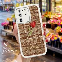 ราคา เคส Hpcase สำหรับ Samsung Galaxy S20 Ultra Red Rose And The คำภาษาอังกฤษ JADIOR ที่หุ้มผ้าซิลิโคนแบบนิ่มเคสโทรศัพท์ (20042755136)
