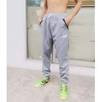 ราคา Pengsheng กางเกงขาจั๊มผู้ชาย ผ้าวอร์มผ้ายืด ขายาว ใส่สบาย กระเป๋ามีซิป (1417712015)
