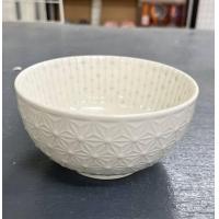 ราคา ถ้วยเซรามิค ชามเซรามิค ขนาด 5 นิ้ว ceramic bowl ถ้วยชามราคาถูก ถ้วยมีลายทั้งในและนอก ถ้วยสีขาว ถ้วยเซรามิคเข้าไมโครเวฟได้ (21123380800)