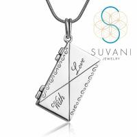 ราคา SUVANI เงินแท้ 92 5 ล็อกเก็ตสมุดบันทึก With Love ล็อกเก็ตพร้อมสร้อยคอ เครื่องประดับเงินแท้ (20630258148)