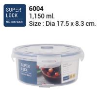 ราคา Superlock กล่องถนอมอาหาร ทรงกลม ฝาล็อคสุญญากาศ รุ่น6004 บรรจุ1150 มล (18269249364)