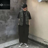 ราคา UAFCZ Store MorganDempseyoKyB เสื้อกั๊กผู้ชาย เสื้อกั๊กแขนกุด มีกระเป๋า เสื้อแฟชั่นผช สไตล์เกาหลี (18116643762)