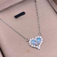 ราคา Meena Gem สร้อยคอ พลอยแท้โอปอ ตัวเรือนเงินแท้925 แหวนพลอยนำโชค พลอยประจำวันเกิด (20814767201)