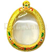 ราคา กรอบพระสำเร็จรูป งานไมครอน ทรงปิดตาหลวงปู่โต๊ะ ทรงปิดตาขนาดใกล้เคียง รหัส 37 (21072464324)