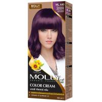 ราคา Molly มอลลี่ คัลเลอร์ ครีม 100 มล สีย้อมผม ยาย้อมผม ปิดผมหงอก แม่สี สีเคลียร์ (13350286702)