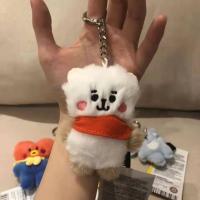 ราคา Kpop การ์ตูนสำหรับเด็กทารก Bt21น่ารักมากนุ่มฟูนุ่ม Boneka Mainan ตุ๊กตาพวงกุญแจที่ใส่พวงกุญแจอุปกรณ์เสริมถุง (18327776084)