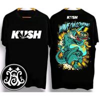 ราคา KUSH T เสื้อสำหรับชาย Carnival Series สีดำ classic COTTON kush clothing เสื้อยืดสกรีนลายแนวสตรีท เสื้อยืดคอกลมผ้าฝ้าย (16511243070)