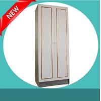 ราคา ตู้เสื้อผ้า 2 บานเปิด ขนาด 80 cm คิ้วบาน pink gold สูง 200 cm (18197668952)