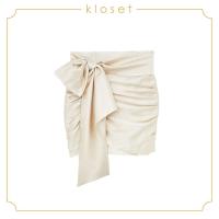 ราคา Kloset Bow Mini Skirt SS20 S001 กระโปรงแฟชั่น กระโปรงสั้น กระโปรงแต่งดีเทลโบว์ เสื้อผ้าแฟชั่น (9379471817)