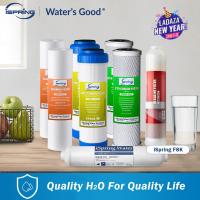 ราคา iSpring F8K Filter Replacement Cartridge Pack Set 8pcs for Alkaline Mineral RO Filtration Systems Without RO Membrane Replacement Cartridge Water purifier accessories (20968265759)