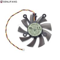 ราคา สำหรับ ASUS GTS250 HD4870 GTX550TI 750 560 6670 6850 7770 7850พัดลมทำความเย็น DC12V R128015BH 3บรรทัด (19710333044)