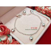 ราคา สร้อยข้อมือเงินแท้92 5 ข้อมือสำหรับเด็ก ร้อยหัวใจ น่ารักๆ พร้อมกระดิ่ง 1 ลูก ยาว 5 5 นิ้ว เรือนเงินแท้ (7024368474)