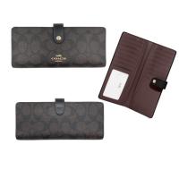 ราคา กระเป๋าสตางค์ COACH CH414 SLIM WALLET IN SIGNATURE CANVAS IMAA8 (19133325554)