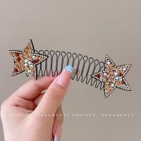 ราคา Women Inserted Comb Hair Clip Broken Hair Sorting Tool Pull Comb Women Back Head Spoon Hair Comb Headwear Insert Comb (20032220113)