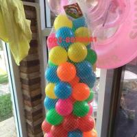 ราคา ลูกบอลสี บ้านบอล สระน้ำ ขนาด 3 นิ้ว ถุงละ100ลูก (1096806606)