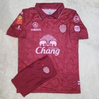 ราคา เสื้อบอล บุรีรัมย์คอปก 2023 2024ชุดฟุตบอลทีมBurirum ใหม่ล่าสุด ครบชุด (20305015704)