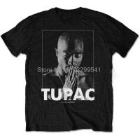 ราคา Hot new tupac tshirt Mens Black T shirt Hip Hop Tupac 2PAC Tshirt Men Fashion Cotton T shirt Rapper Boys Tops Tees Tupac Praying Women Tshirt (19966336638)