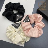 ราคา พร้อมส่ง ยางรัดผม prada ยางรัดผมเกาหลี ยางมัดผม ปาด้า ยางแบรนด์เนม ดิออ แชแนล หนังยาง ที่มัดผม ที่รัดผม conyfashion (12560018232)