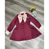 ราคา เดรส ป้าย Kathalyn sz แดงM ครีมL (15547297444)