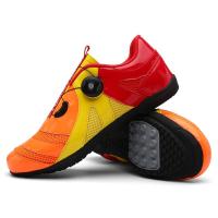 ราคา men and women cycling shoes non locking bicycle shoes general road mountain bike shoes rubber sole bike shoes kasut basikal non cleats cycling shoes stitching with rotating buckle (20267359053)