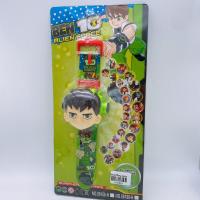 ราคา ben10 นาฬิกาเบนเท็น ฉายภาพได้ มีเวลา วันที่ เดือน ทางร้านตั้งเวลาให้ฟรี (18277692586)