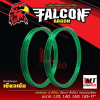 ราคา วงล้อ FALCON 1คู่ ของเเท้100 ขอบล้อ falcon วงล้อ ฟอลคอน FALCON สี ดำ แดง น้ำเงิน ม่วง เขียว ส้ม ชมพู ฟ้า (8911277814)