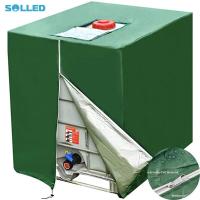 ราคา 1000L IBC Container Dust Cover 275 Gallon Rain Tank 210D Waterproof Dust proof Cover Protector For Rain Water Barrel (20864978112)