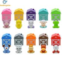 ราคา LeadingStar Fast Delivery 10pcs Farm Animals Toys Rainbow Animal Finger Puppets Barn Counting Color Sorting Educational Toys Gifts For Kids (20981178911)