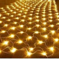 ราคา ไฟราวตาข่าย LED แบบเทพนิยายม่านหน้าต่างแบบเทพนิยายไฟประดับเทศกาลคริสต์มาสไฟประดับพวงมาลัยสำหรับงานแต่งงานงานปาร์ตี้ (21170987563)