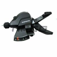 ราคา Shimano Altus SL M315 3 7 3x8จักรยานความเร็วเอ็มทีบี Shifter Trigger Rapidfire ใหม่ SL M310สีดำ (10749974400)
